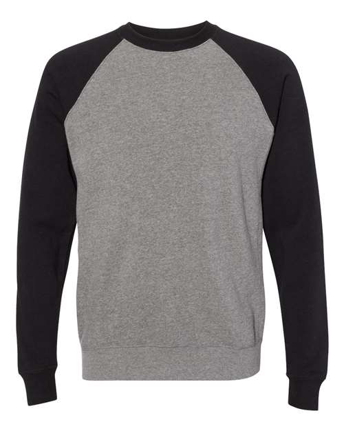 Independent Trading Co. PRM30SBC Unisex Special Blend Crewneck Raglan Sweatshirt
