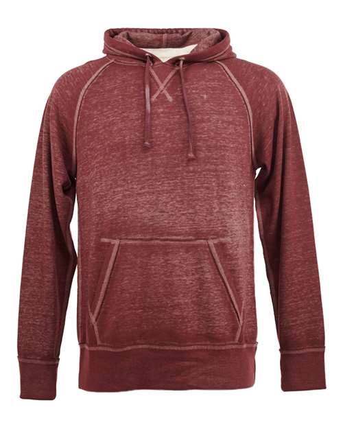 J. America 8915 Men's Vintage Zen Fleece Hooded Sweatshirt
