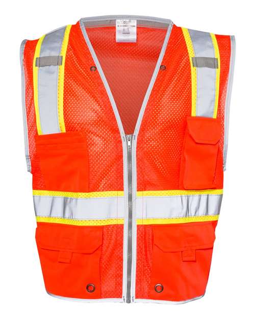 Kishigo 1510-1511 Unisex Premium Brilliant Series® Heavy-Duty Class 2 Vest