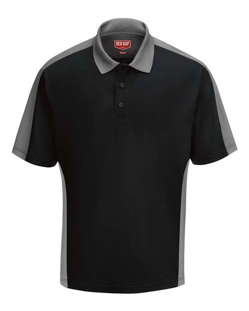 Red Kap SK54 Men's Performance Knit Two Tone Polo