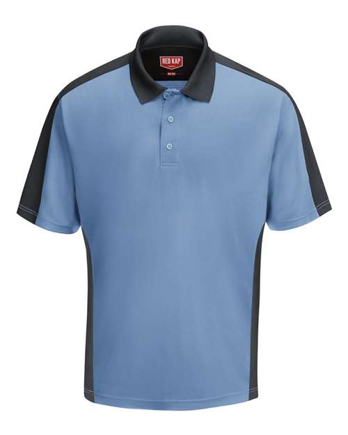Red Kap SK54 Men's Performance Knit Two Tone Polo