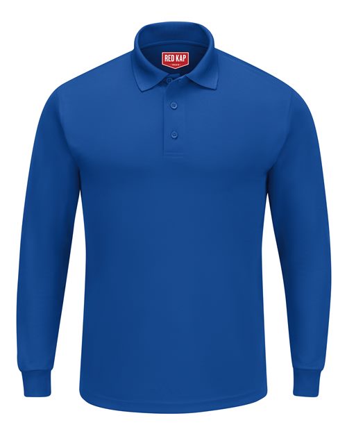 Red Kap SK6L Men's Long Sleeve Performance Knit Polo