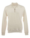 J. America 8869 Men's Triblend Quarter-Zip Sweatshirt