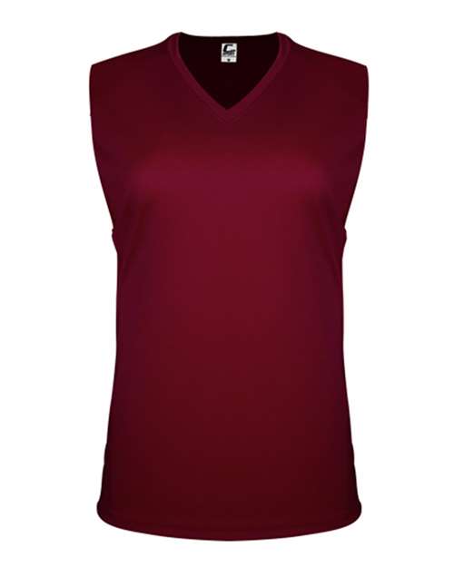 C2 Sport 5663 Women's Sleeveless V-Neck T-Shirt