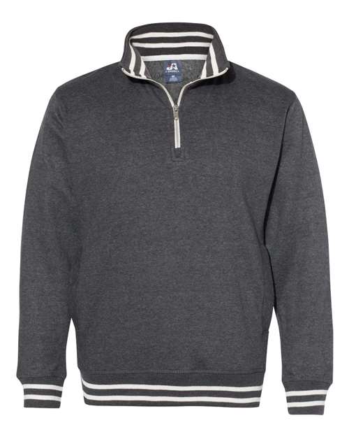 J. America 8650 Men's Relay Quarter-Zip Sweatshirt
