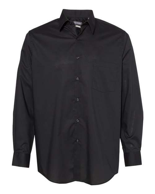 Van Heusen 13V5052 Men's Broadcloth Point Collar Solid Shirt