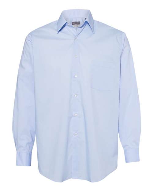 Van Heusen 13V5052 Men's Broadcloth Point Collar Solid Shirt