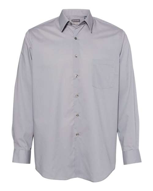 Van Heusen 13V5052 Men's Broadcloth Point Collar Solid Shirt