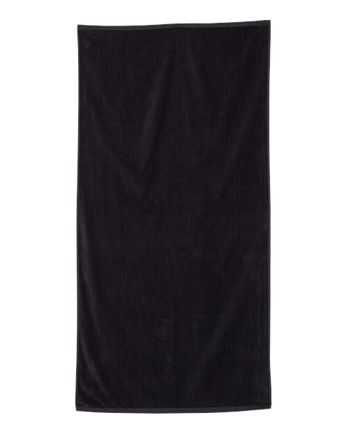 Q-Tees QV3060 Velour Beach Towel