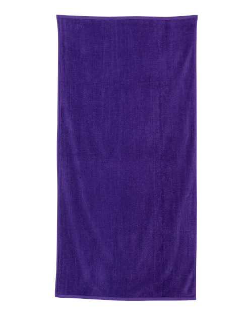 Q-Tees QV3060 Velour Beach Towel