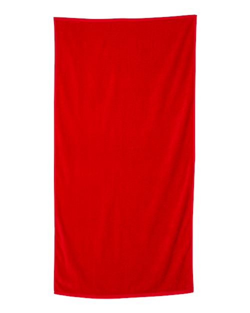 Q-Tees QV3060 Velour Beach Towel