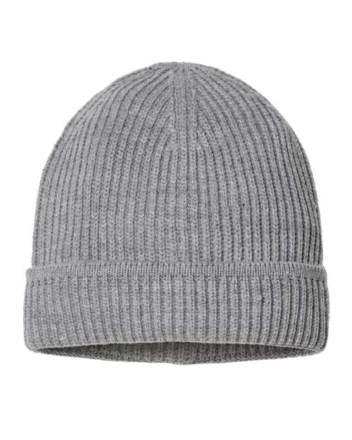 Atlantis Headwear MAPLE Sustainable Finish Edge Cuffed Beanie