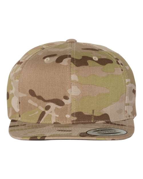 YP Classics 6089M Premium Flat Bill Snapback Cap