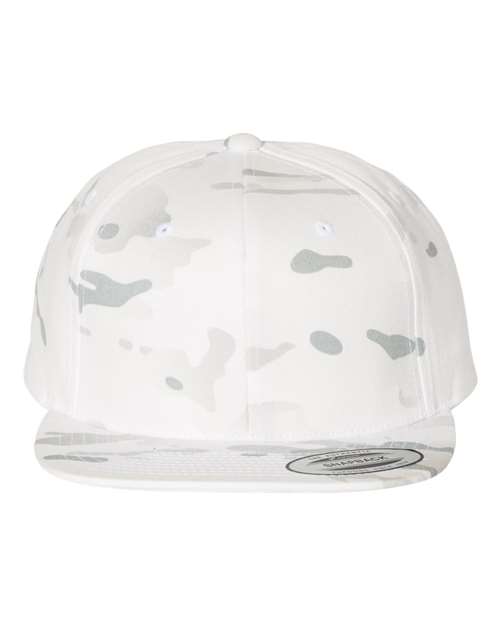YP Classics 6089M Premium Flat Bill Snapback Cap