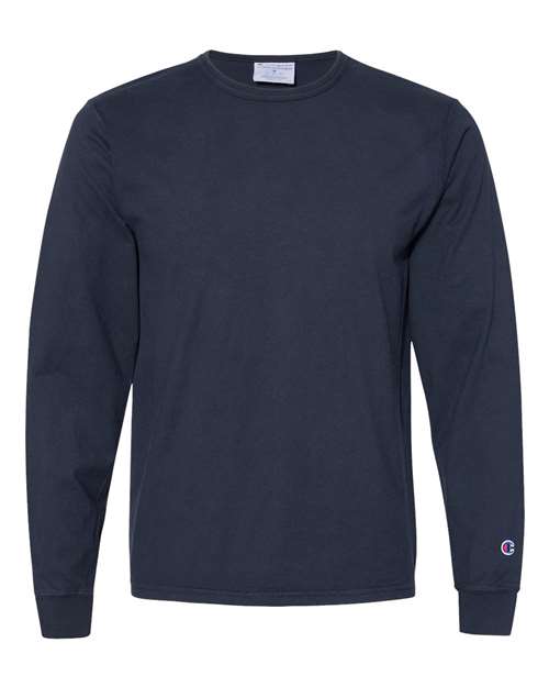 Champion CD200 Unisex Garment-Dyed Long Sleeve T-Shirt