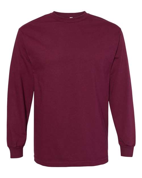 American Apparel 1304 Unisex Heavyweight Cotton Long Sleeve Tee