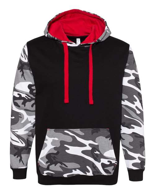 Code Five 3967 Unisex Fashion Camo Hooded Sweatshirt