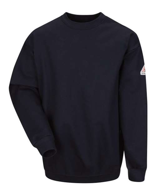 Bulwark SEC2 Men's Pullover Crewneck Sweatshirt - Cotton/Spandex Blend