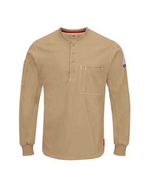 Bulwark QT40 Men's iQ Series® Plus Long Sleeve Henley