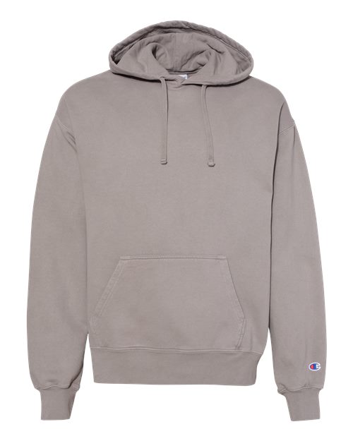 Champion CD450 Unisex Garment-Dyed Hooded Sweatshirt