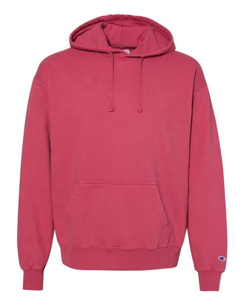Champion CD450 Unisex Garment-Dyed Hooded Sweatshirt