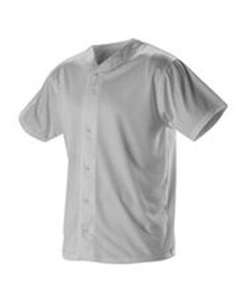 Alleson Athletic 52MBFJY Youth Full Button Lightweight Baseball Jersey