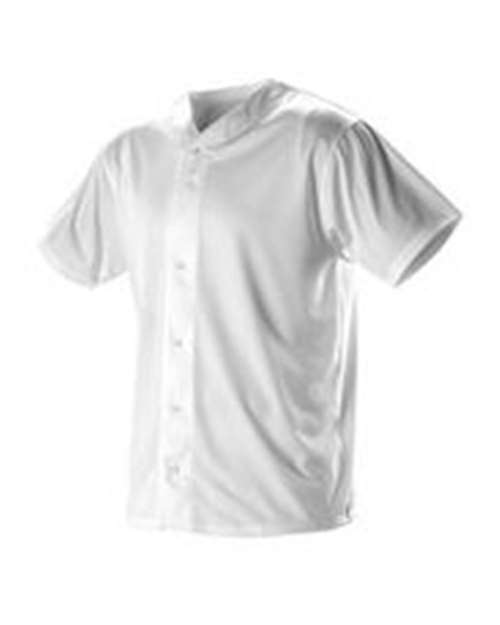 Alleson Athletic 52MBFJY Youth Full Button Lightweight Baseball Jersey