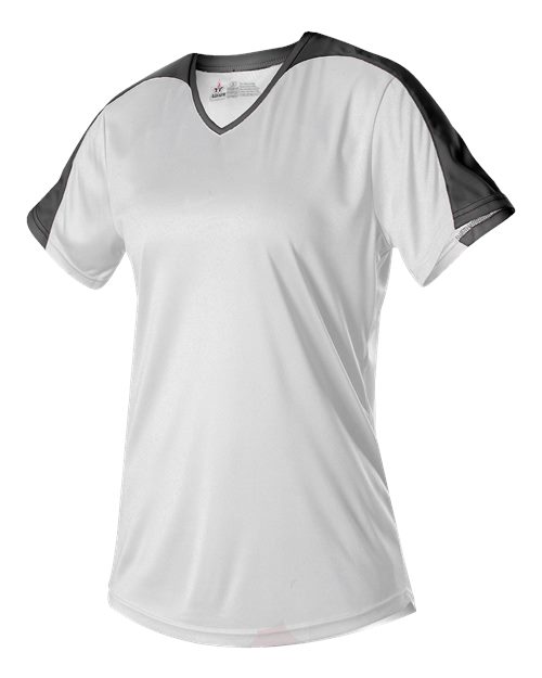 Alleson Athletic 558VG Girls' V-Neck Fastpitch Jersey