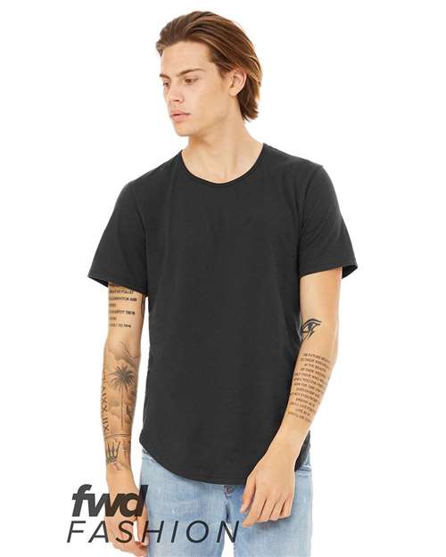 BELLA + CANVAS 3003 Men's Jersey Curved Hem Tee