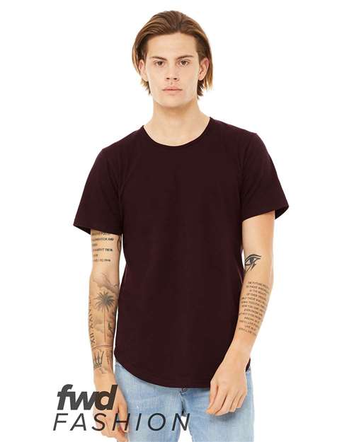 BELLA + CANVAS 3003 Men's Jersey Curved Hem Tee