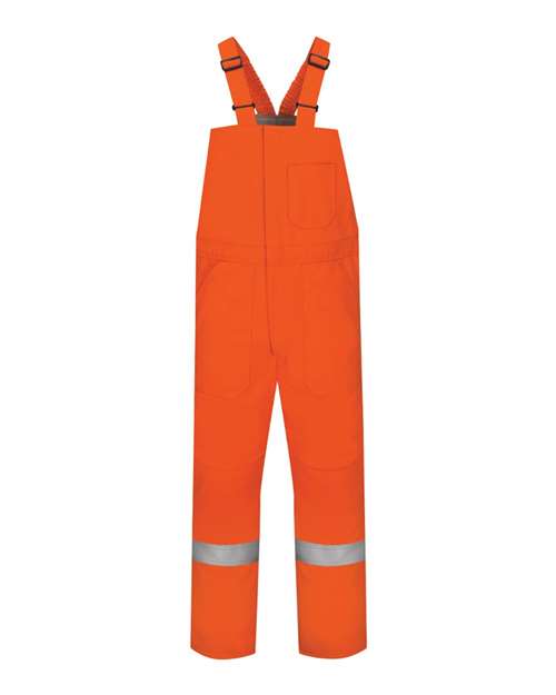 Bulwark BLCS Men's Deluxe Insulated Bib Overall with Reflective Trim - EXCEL FR® ComforTouch