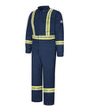 Bulwark CLBC Men's Premium Coverall with CSA Compliant Reflective Trim - EXCEL FR® ComforTouch®.