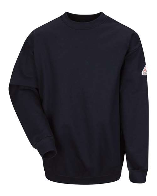 Bulwark SEC2T Men's Tall Pullover Crewneck Sweatshirt - Cotton/Spandex Blend