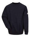 Bulwark SEC2T Men's Tall Pullover Crewneck Sweatshirt - Cotton/Spandex Blend