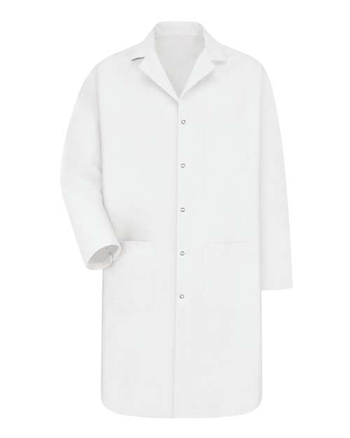 Red Kap KP18T Unisex Tall Gripper Front Lab Coat