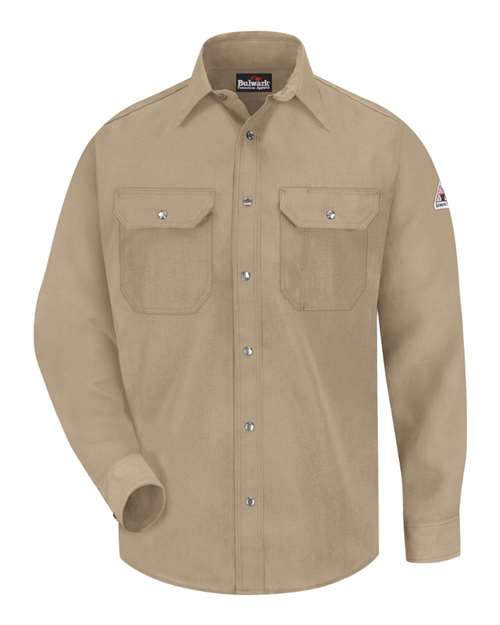 Bulwark SNS2 Men's Snap-Front Uniform Shirt - Nomex® IIIA - 4.5 oz.
