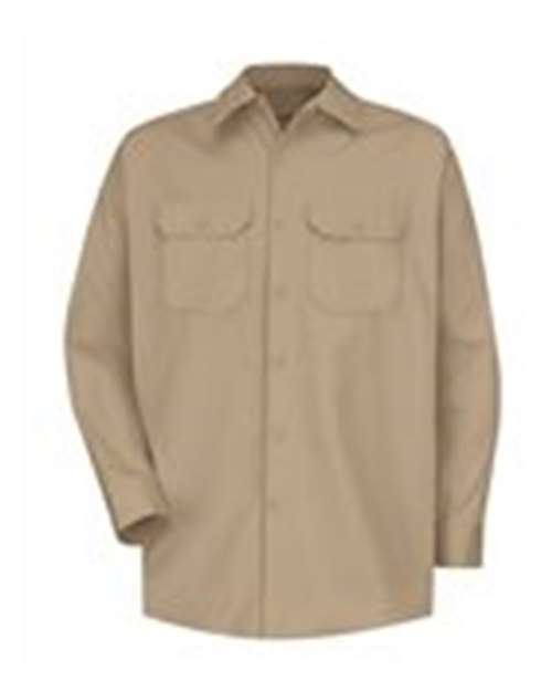 Red Kap SC70T Men's Tall Deluxe Heavyweight Cotton Shirt