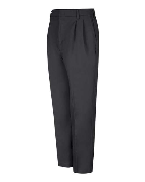 Red Kap PT38ODD Men's Odd-Extended Sizes Pleated Twill Slacks