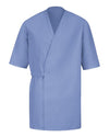 Red Kap WP18 Men's Collarless Poplin Butcher Wrap