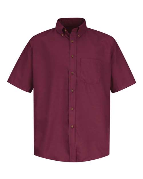 Red Kap SP80T Men's Tall Poplin Short Sleeve Dress Shirt