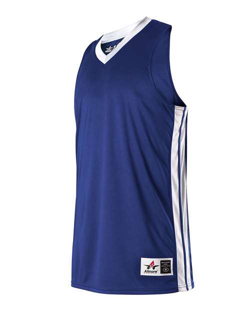 Alleson Athletic 538JW Women's Single Ply Basketball Jersey