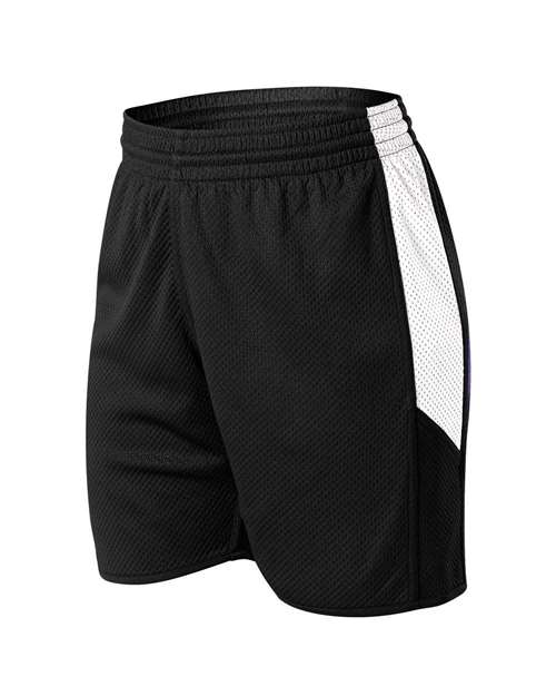 Alleson Athletic 589PSPW Women's Single Ply Reversible Shorts