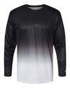 Badger 4204 Men's Ombre Long Sleeve T-Shirt