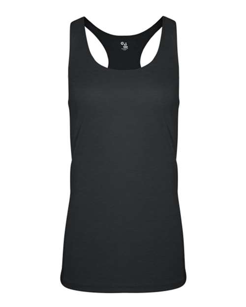 Badger 4966 Women's Triblend Racerback