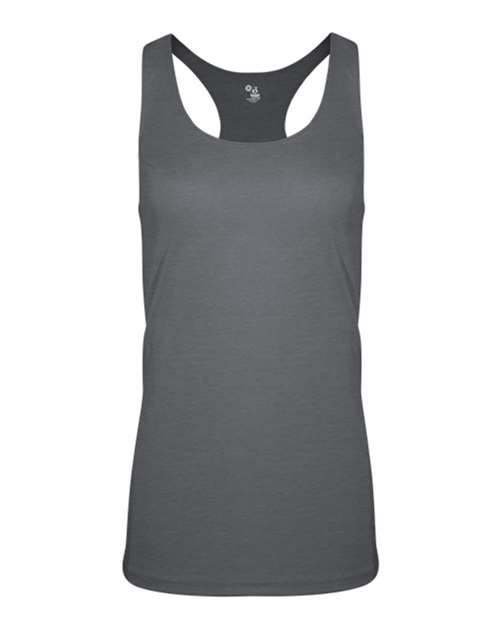 Badger 4966 Women's Triblend Racerback