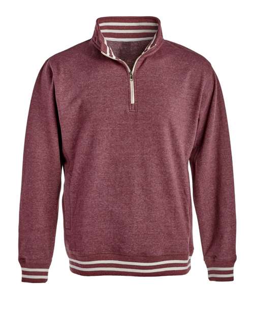 J. America 8650 Men's Relay Quarter-Zip Sweatshirt