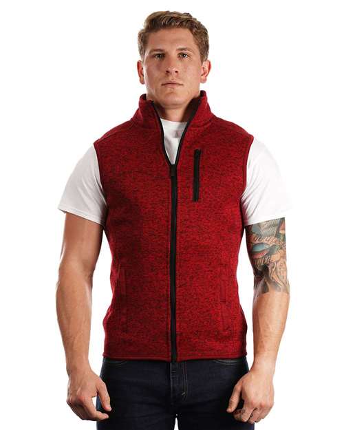 Burnside 3910 Men's Sweater Knit Vest