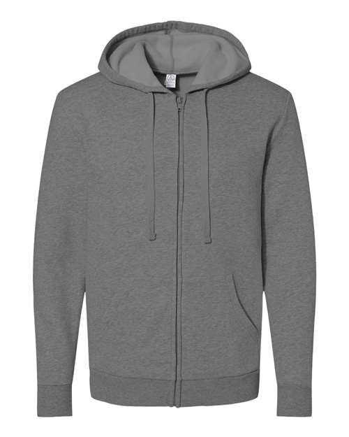 Alternative 8805PF Unisex Eco-Cozy Fleece Full-Zip Hoodie