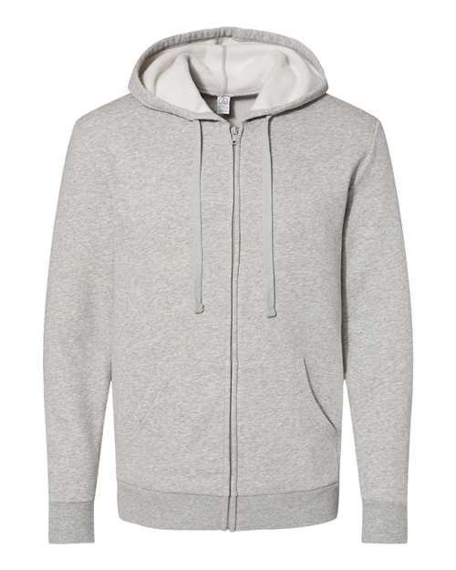 Alternative 8805PF Unisex Eco-Cozy Fleece Full-Zip Hoodie