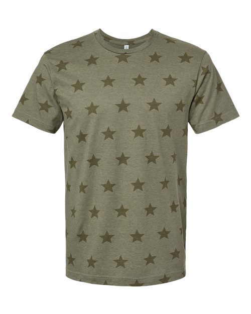 Code Five 3929 Men's Star Print Tee